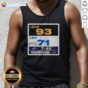 Premium Cleveland Cavaliers Vs. New York Knicks Eastern Conference Finals 2026 Tank Top displayed on a neutral background