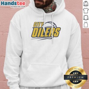 Premium City Oilers Basketball Logo Design For Sports Fan Apparel T Shirt For The Team Hoodie in vibrant colors