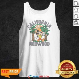 Good Mickey Mouse California Redwood tank top optimized, featuring a vibrant graphic design for casual wear.