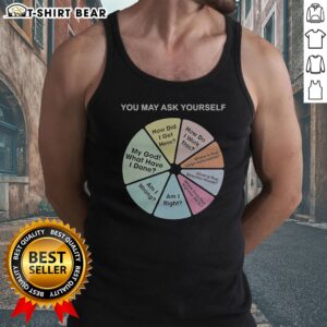 Pretty Talking Heads You May Ask Yourself How Did I Get Here What Have I Done Tank top in a vibrant display
