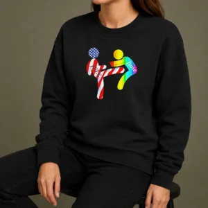 Premium July Independence Kick June Pride Month Sweater