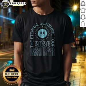 Top The Eternal Sunshine Tour 2026 Oakland Los Angeles Austin Sunrise Atlanta shirt displayed on a flat surface
