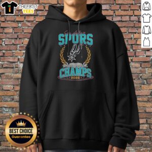 Top San Antonio Spurs Western Conference Champs 2026 NBA Basketball Championship Hoodie displayed in a cozy setting
