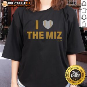 Premium Jacob Misiorowski I Heart The Miz Ladies Shirt featuring a trendy design for fans.
