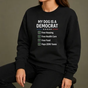 Pretty My Dog Is A Democrat Sweater