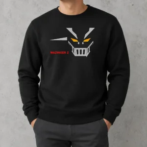Nice Mazinger Z Robot Face Logo Sweater