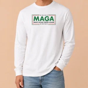 Official MAGA Algae Great Again Memorial Reflecting Pool America 2026 Long Sleeve Shirt
