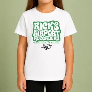 Pretty Tom Petty Rick'S Airport Recorders The Best Round Kids T-Shirt