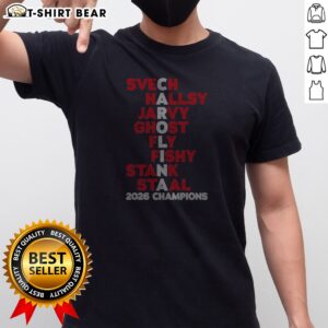 Good Svech Hallsy Jarvy Ghost Fly Fishy Stank Staal 2026 Champions NHL