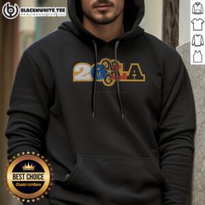 Official 26 LA Bricks And Wood Los Angeles Lakers Hoodie