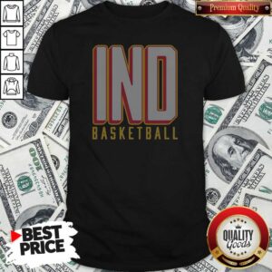 Original Indiana Basketball Bold Stacked Letters