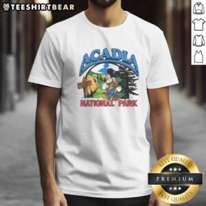 Official Mickey Mouse Acadia National Park Shirt featuring a vibrant design for outdoor adventures.