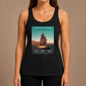 Funny Jimmy Eat World August 16 2026 London UK Tank Top