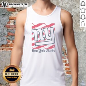 Awesome New York Giants American Heritage Wordmark Tank Top featuring bold team graphics