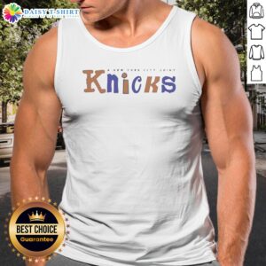 Awesome A New York City Joint New York Knicks Tank Top