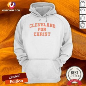 Official Cleveland For Christ hoodie optimized for showcasing vibrant colors and details.