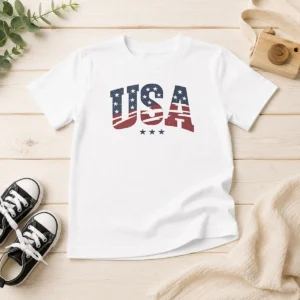 Original USA Patriotic Stars Kids T-Shirt