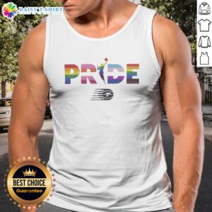 Pretty Toronto Tempo 2026 WNBA Pride LGBT Pattern Flag Tank Top featuring vibrant colors and a unique design
