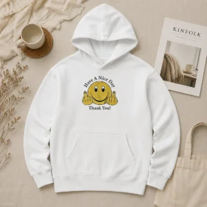 Original Smiley Face Have A Nice Day Thank You Hoodie