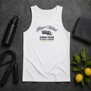 Premium Sunday Cruise Los Angeles California One Block At A Time Tank Top