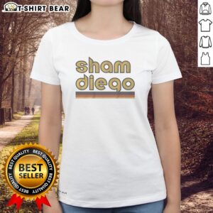 Nice Sham Diego San Diego Padres MLB Baseball Ladies shirt featuring a vibrant team logo.