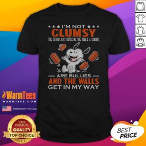Awesome Snoopy I'M Not Clumsy The Floor Just Hates Me The Table And Chairs
