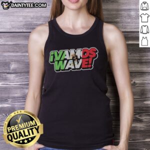 Awesome Mexico National Football Team El Tri World Cup Fifa Estadio Azteca Vamos Wave Tank Top, perfect for game day.