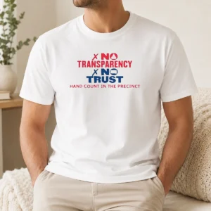 Premium No Transparency No Trust Hand Count In The Precinct
