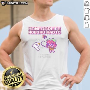 Good Homerarete Nobiru Radio Tank top featuring a unique graphic design for casual wear.