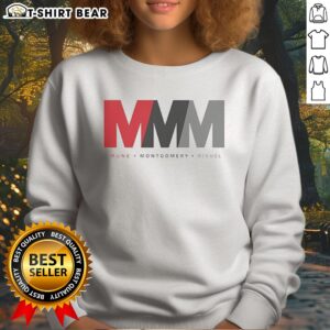 Good Mune Montgomery Miguel MMM Logo Sweatshirt featuring a vibrant logo on a cozy fabric.