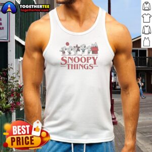 Funny The Snoopy Things Stranger Things Tank Top
