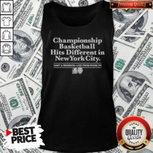 Nice Jalen Brunson Josh Hart New York Knicks Championship Basketball Hits Different In NYC Tank Top