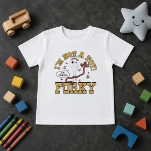 Good Im Not A Toy Story Forky Im Trash Kids T-Shirt