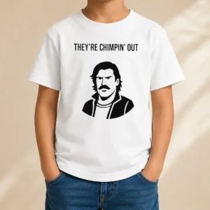 Pretty Theyre Chimpin Out Kids T-Shirt