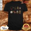 Original Vegas Hockey Emoji Stars shirt optimized for showcasing vibrant hockey-themed design.