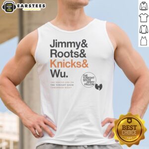 Premium Jimmy And Roots And Knicks And Wu New York Knicks Tank Top
