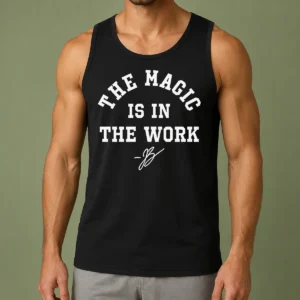 Pretty Ben Stiller Jalen Brunson The Magic Is In The Work Signature Tank Top