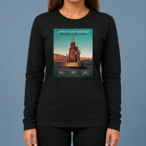 Funny Jimmy Eat World August 16 2026 London UK Long Sleeve Shirt