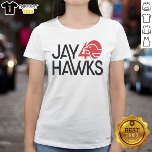Nice Jayhawks 40th Anniversary Retro Ladies Shirt featuring a vintage design and comfortable fit.
