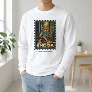 Top Star Wars Ewok Visit Endor Land Of Endless Forests Long Sleeve Shirt
