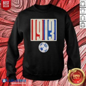 Hot U.S. Soccer Retro 1913 Soccer Sweatshirt