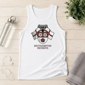 Nice Southampton Patriots Keeping The Memory Of Henry Nowak tank top in white, sleeveless casual wear