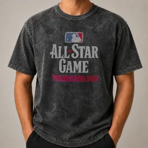 Pretty Philadelphia 2026 MLB All Star Game USA 250 Washed T-Shirt