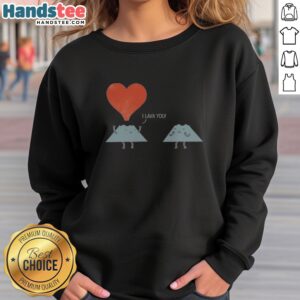Pretty I Lava You Phil Miller sweatshirt in a cozy fleece fabric with vibrant graphics