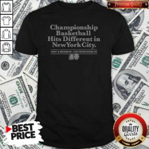 Nice Jalen Brunson Josh Hart New York Knicks Championship Basketball Hits Different In NYC