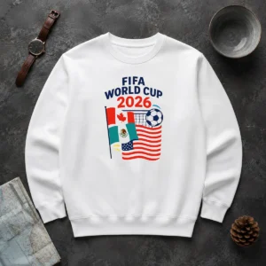 Awesome FIFA World Cup 2026 Canada Mexico United States Soccer Sweater
