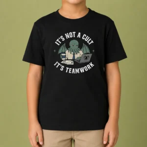 Premium It'S Not A Cult It'S Teamwork Kids T-Shirt