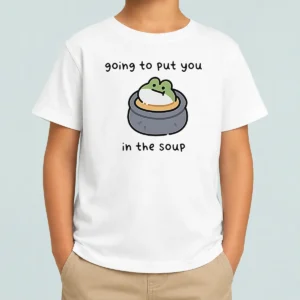 Official Frog Going To Put You In The Soup Kids T-Shirt