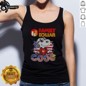 Good Snoopy Woodstock Charles M Schulz Peanuts United States Family Dollar Cool Tank top featuring a vibrant design