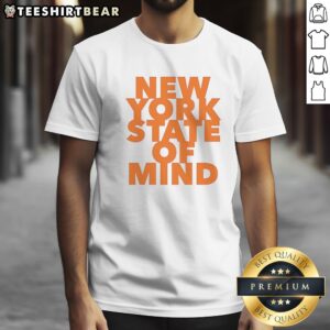 Nice Billy Joel New York State Of Mind Shirt displayed on a flat lay background